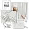 Clara Clark Shower Caddy & Bathroom Accessories Set with Bath Rugs